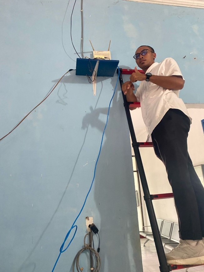 Ganti router baru di Perhubungan