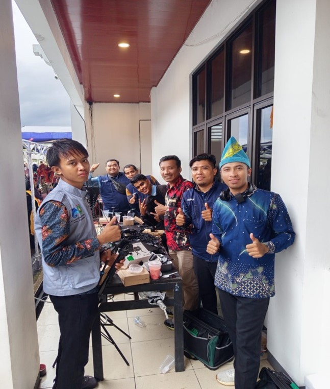 Fasilitasi Live Streaming Upacara Peringatan HUT Sumbawa ke 67 