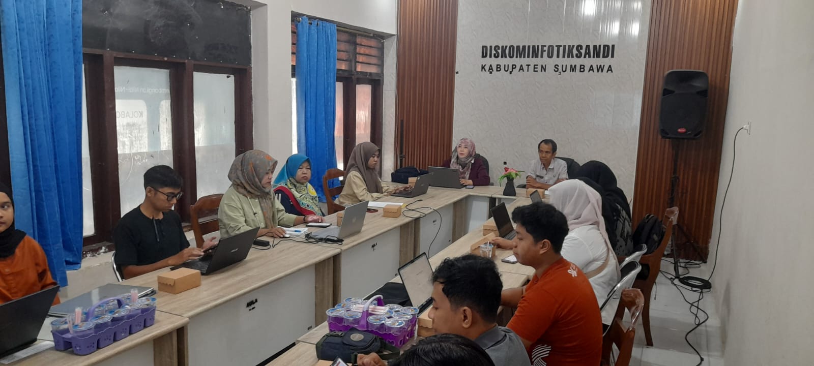 Diskominfotiksandi Sumbawa Lanjutkan Coaching Clinic Pemenuhan Bukti Dukung EPSS Tahun 2026