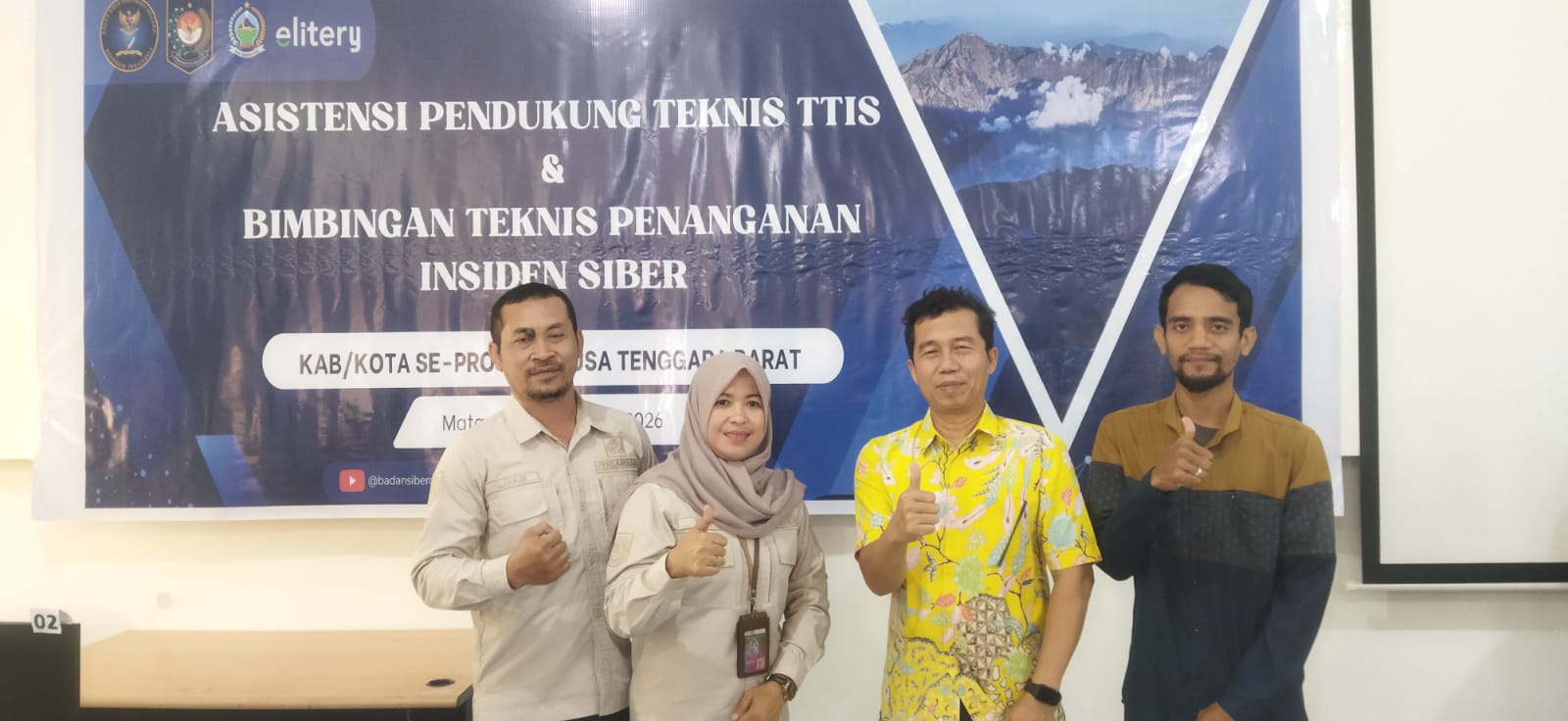 Usai Terima STR TTIS, Kabupaten Sumbawa Ikuti Penguatan Kapasitas Penanganan Insiden Siber